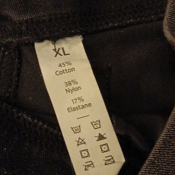 Halara Magic High Waisted Crossover Wais Stretchy Knit Super Flare Jeans New - Picture 2 of 3